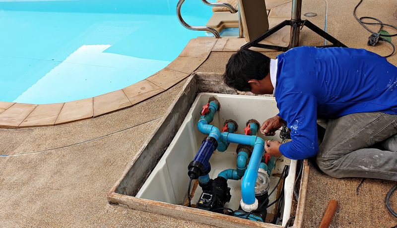pool equipment and parts repair